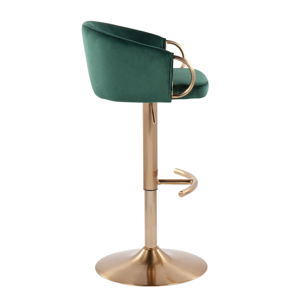 Claire Adjustable Barstool - Set of 2