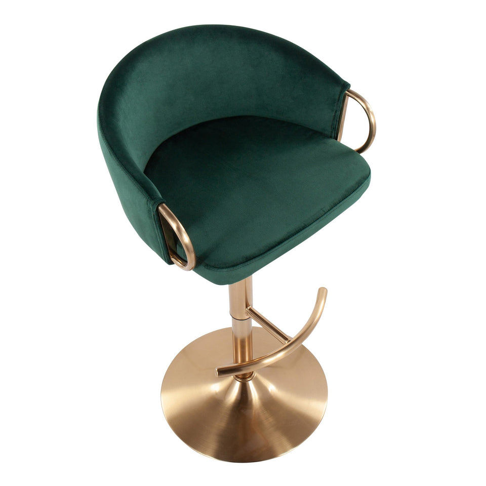 Claire Adjustable Barstool - Set of 2