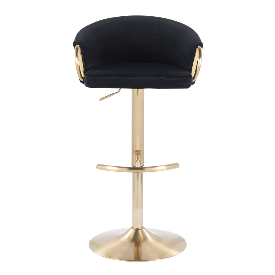 Claire Adjustable Barstool - Set of 2