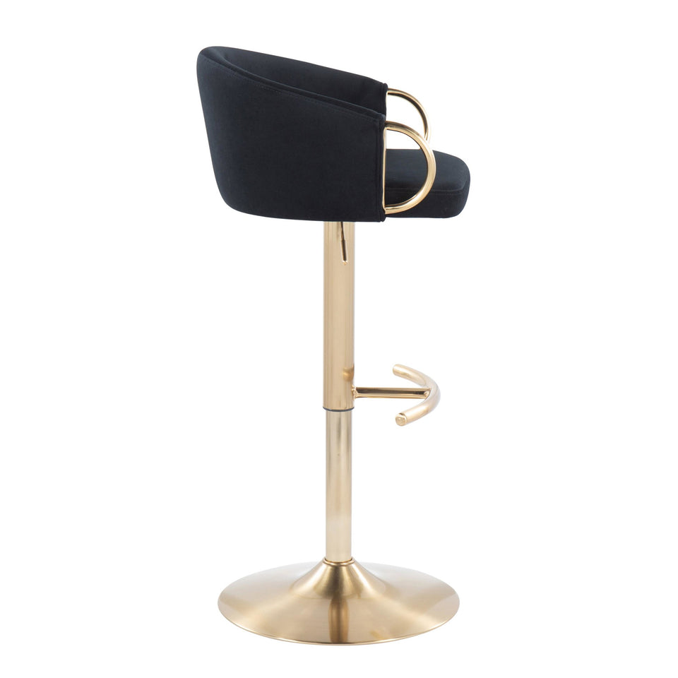 Claire Adjustable Barstool - Set of 2
