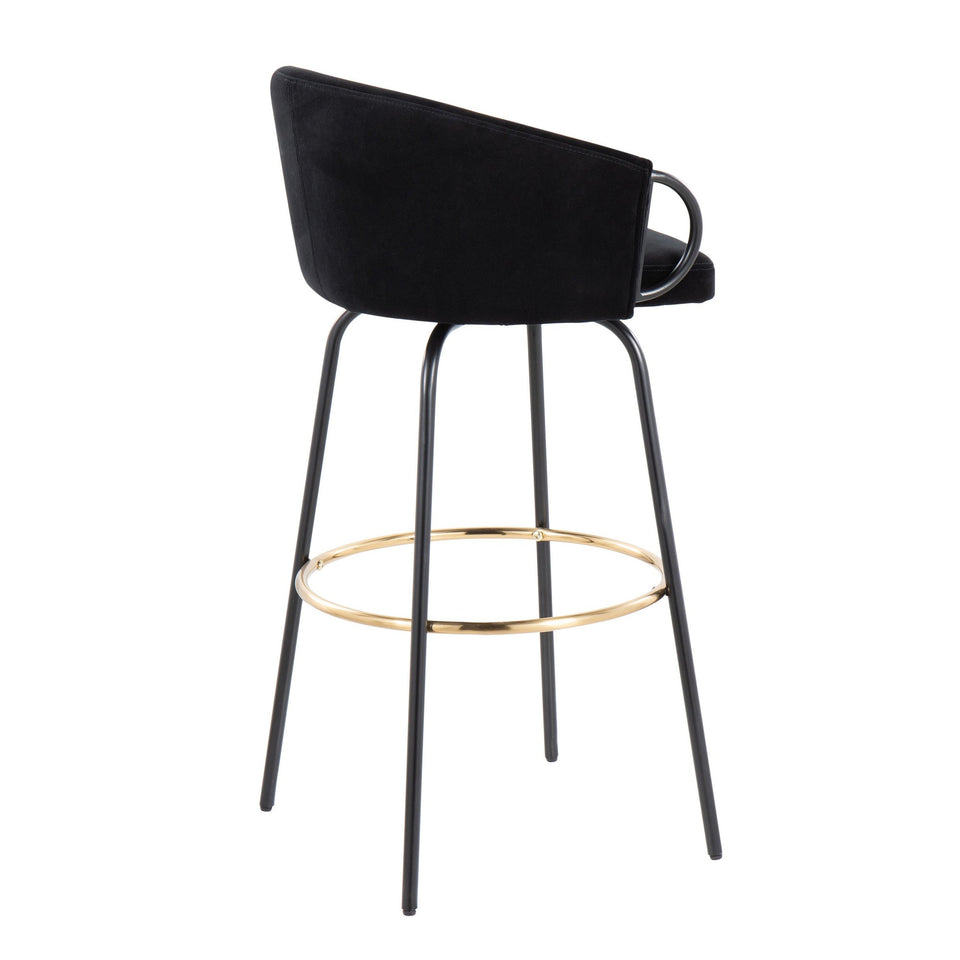 Claire 30" Fixed-Height Barstool - Set of 2