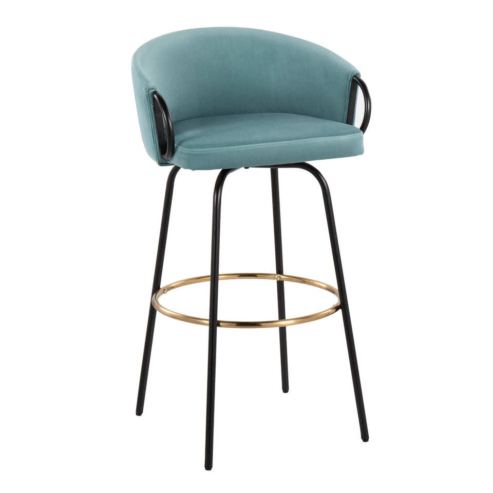 Claire 30" Fixed-Height Barstool - Set of 2