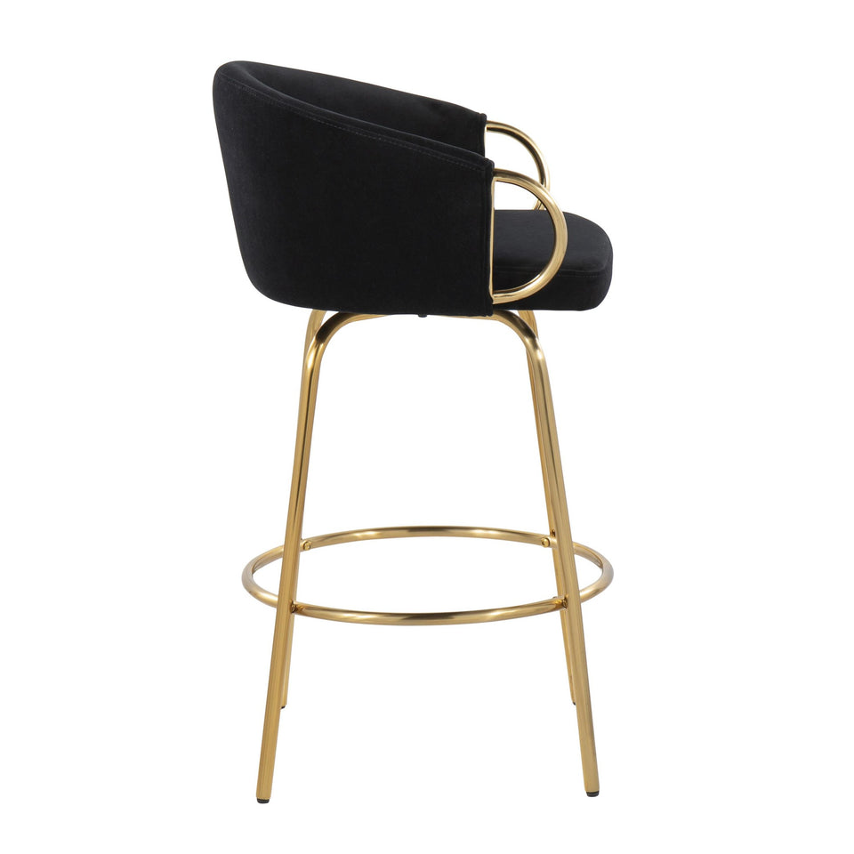 Claire 26" Fixed-Height Counter Stool - Set of 2