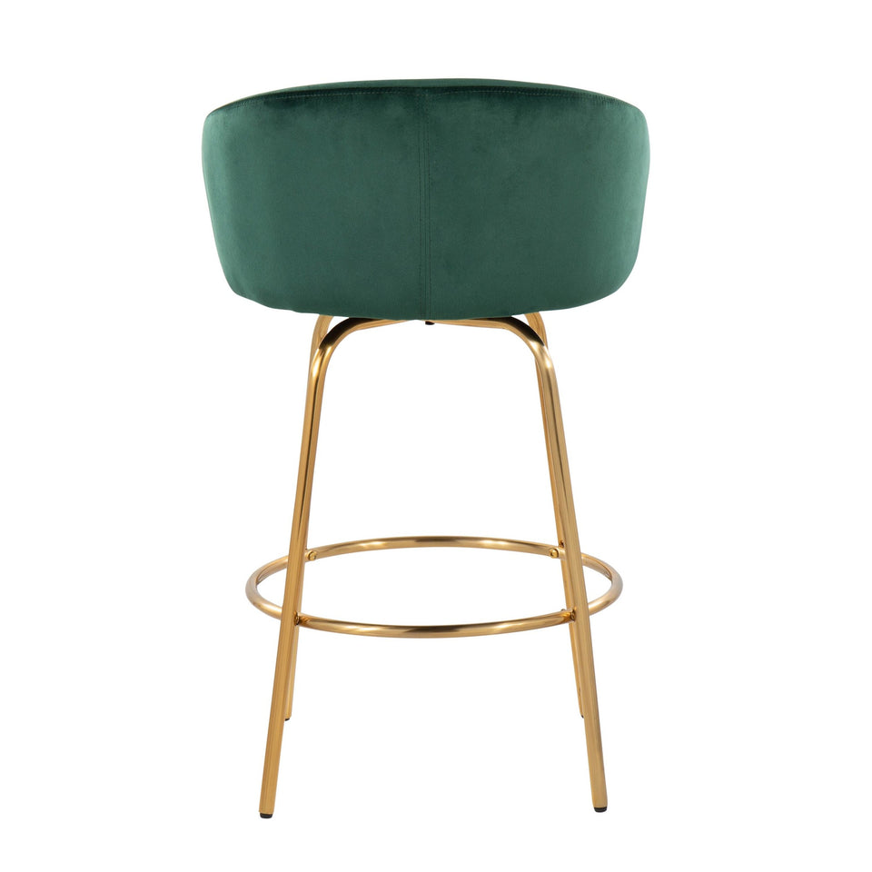Claire 26" Fixed-Height Counter Stool - Set of 2