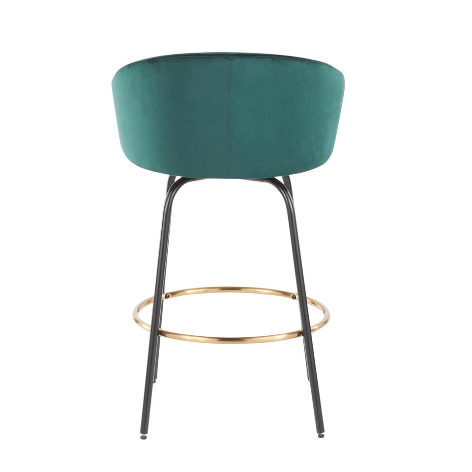 Claire 26" Fixed-Height Counter Stool - Set of 2