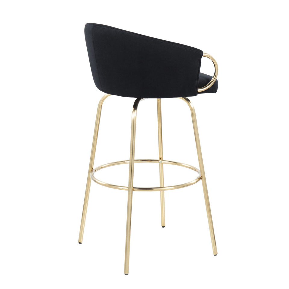 Claire 30" Fixed-Height Barstool - Set of 2
