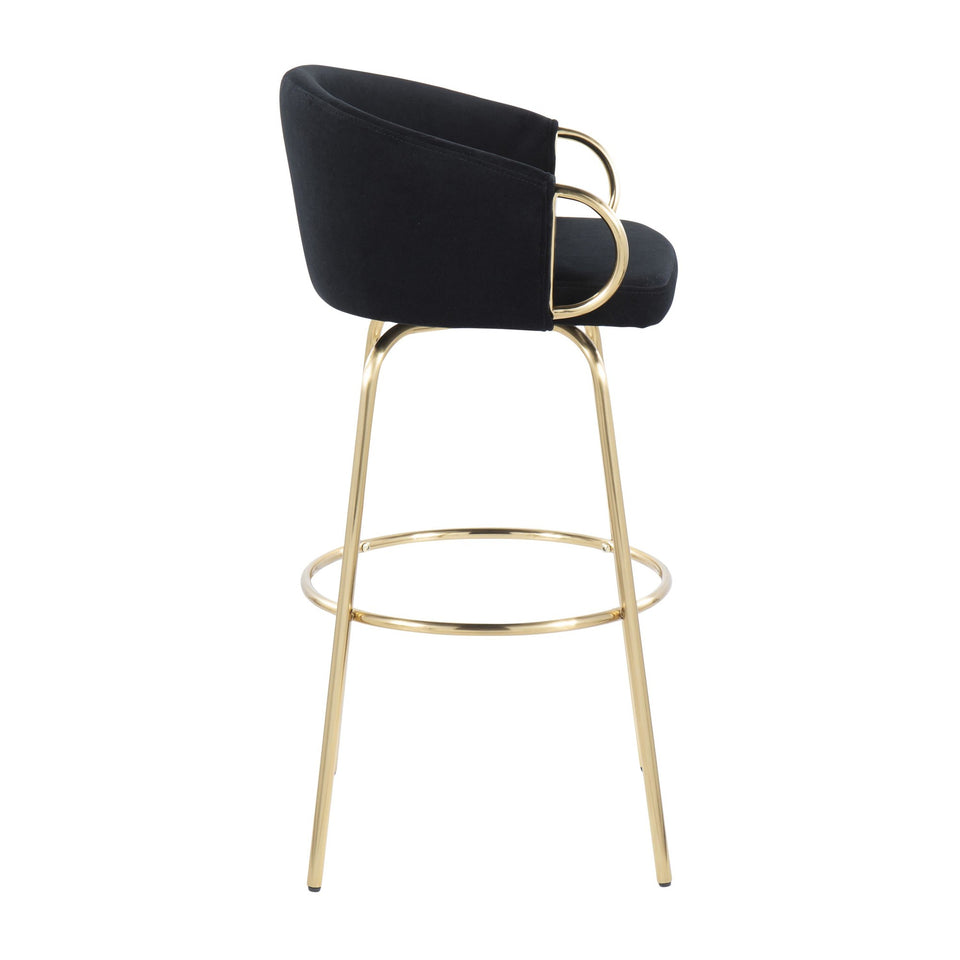 Claire 30" Fixed-Height Barstool - Set of 2