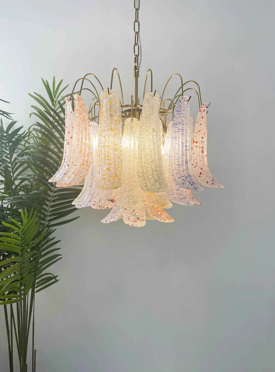 Colorful Murano Glass Chandelier