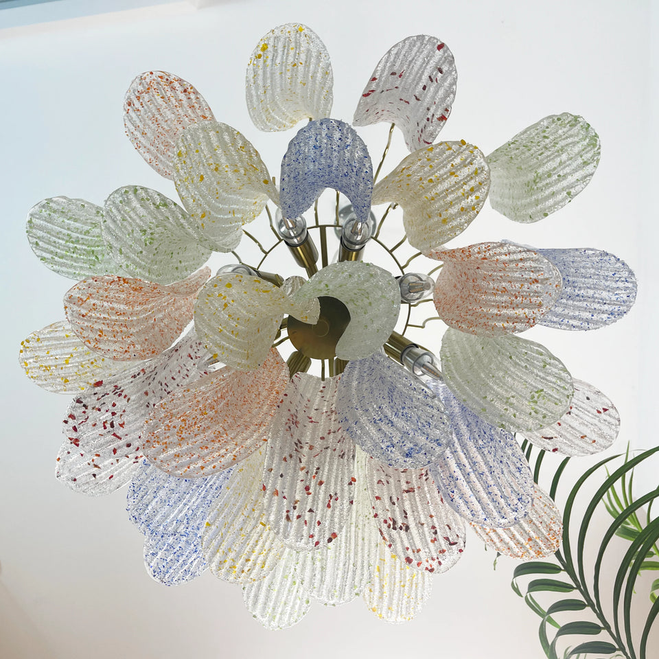 Colorful Murano Glass Chandelier