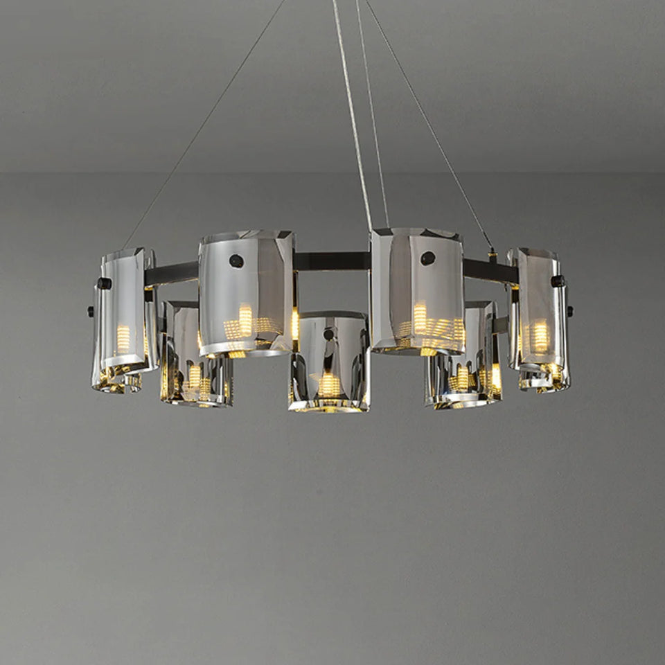 Circular Corlota Glass Chandelier
