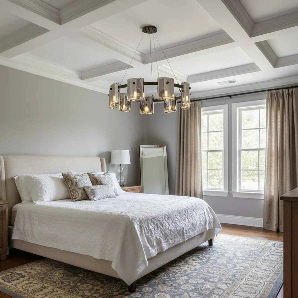 Circular Corlota Glass Chandelier
