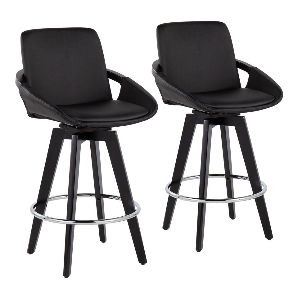 Cosmo 26" Fixed-Height Counter Stool - Set of 2