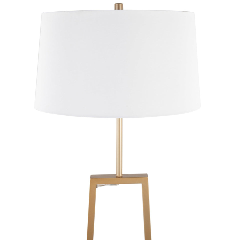 Cosmo Shelf Floor Lamp