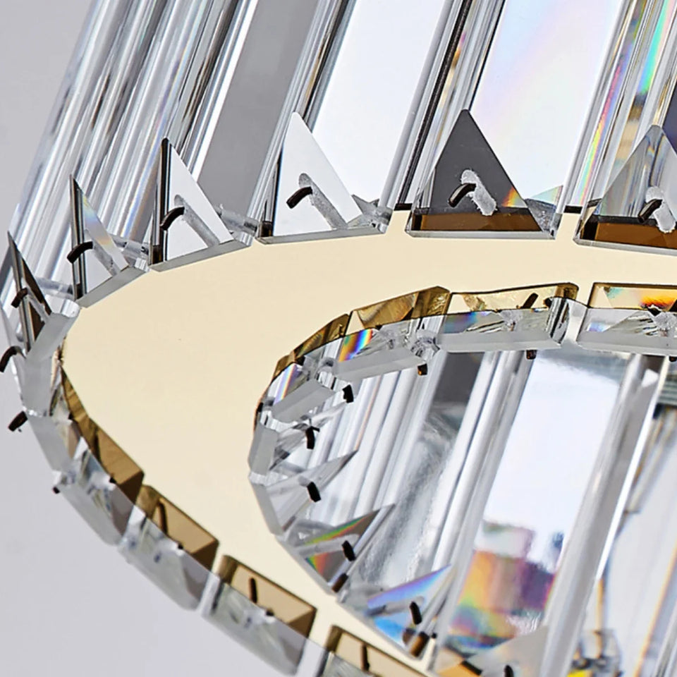 Crown Crystal Round Crystal Chandelier