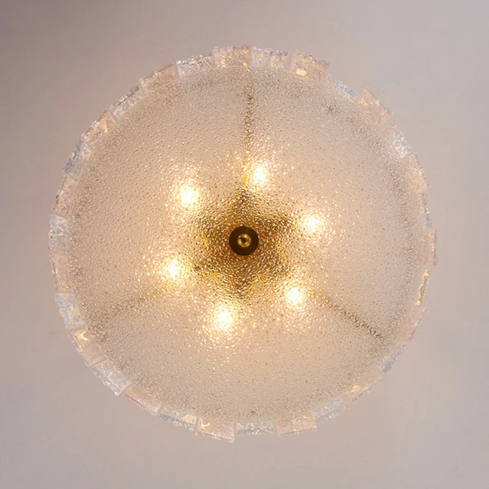 Crystal Gold Ceiling Lamp
