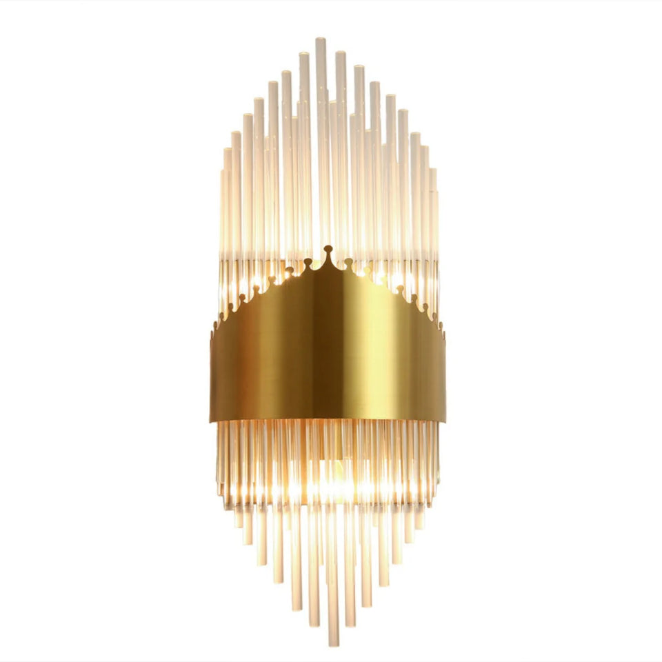 Crystal Rod Wall Sconce