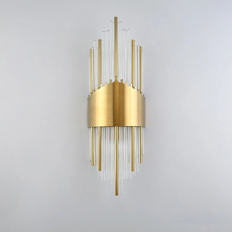 Crystal Rod Wall Sconce