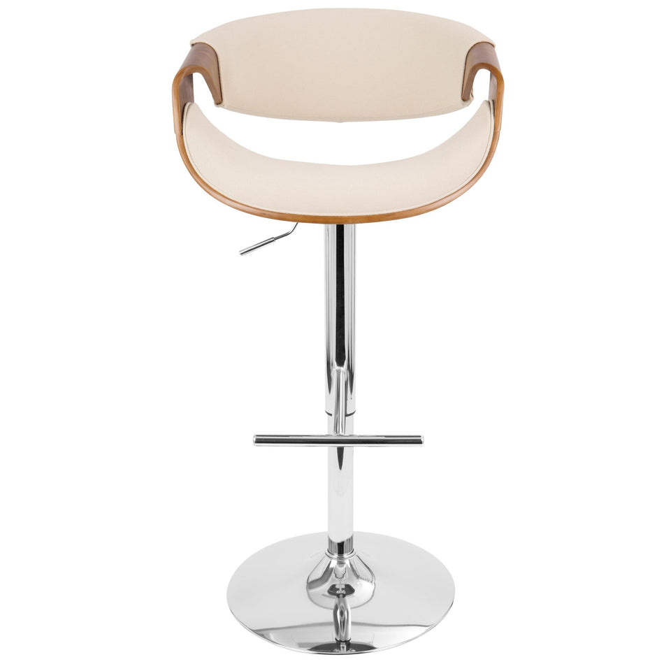 Curvo Adjustable Barstool - Set of 2