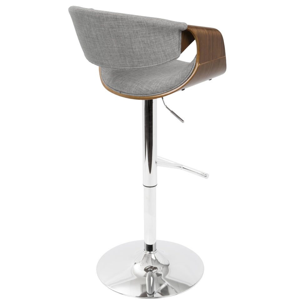 Curvo Adjustable Barstool - Set of 2