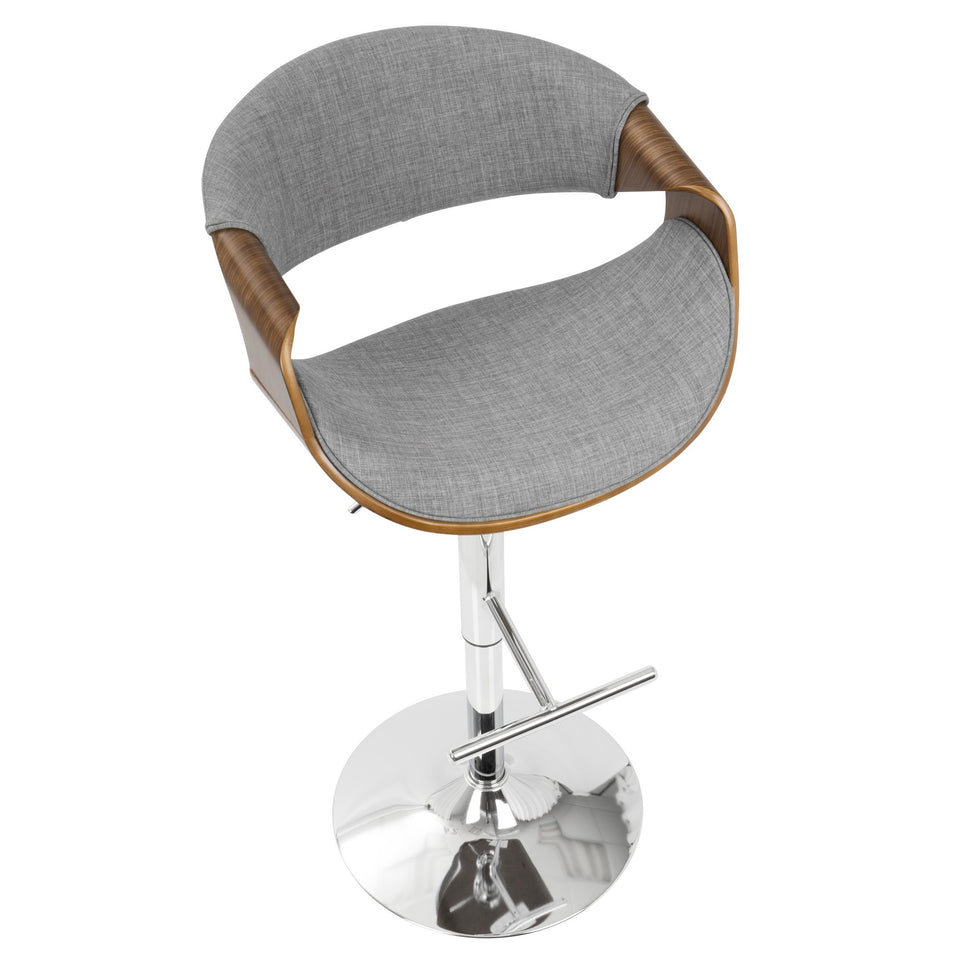 Curvo Adjustable Barstool - Set of 2
