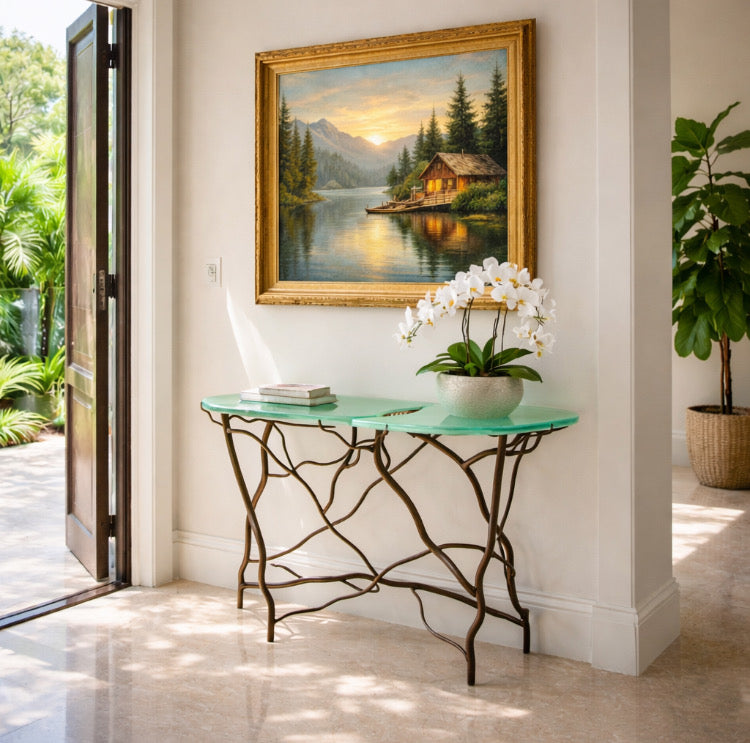 Half Moon Console Table — Original Edition