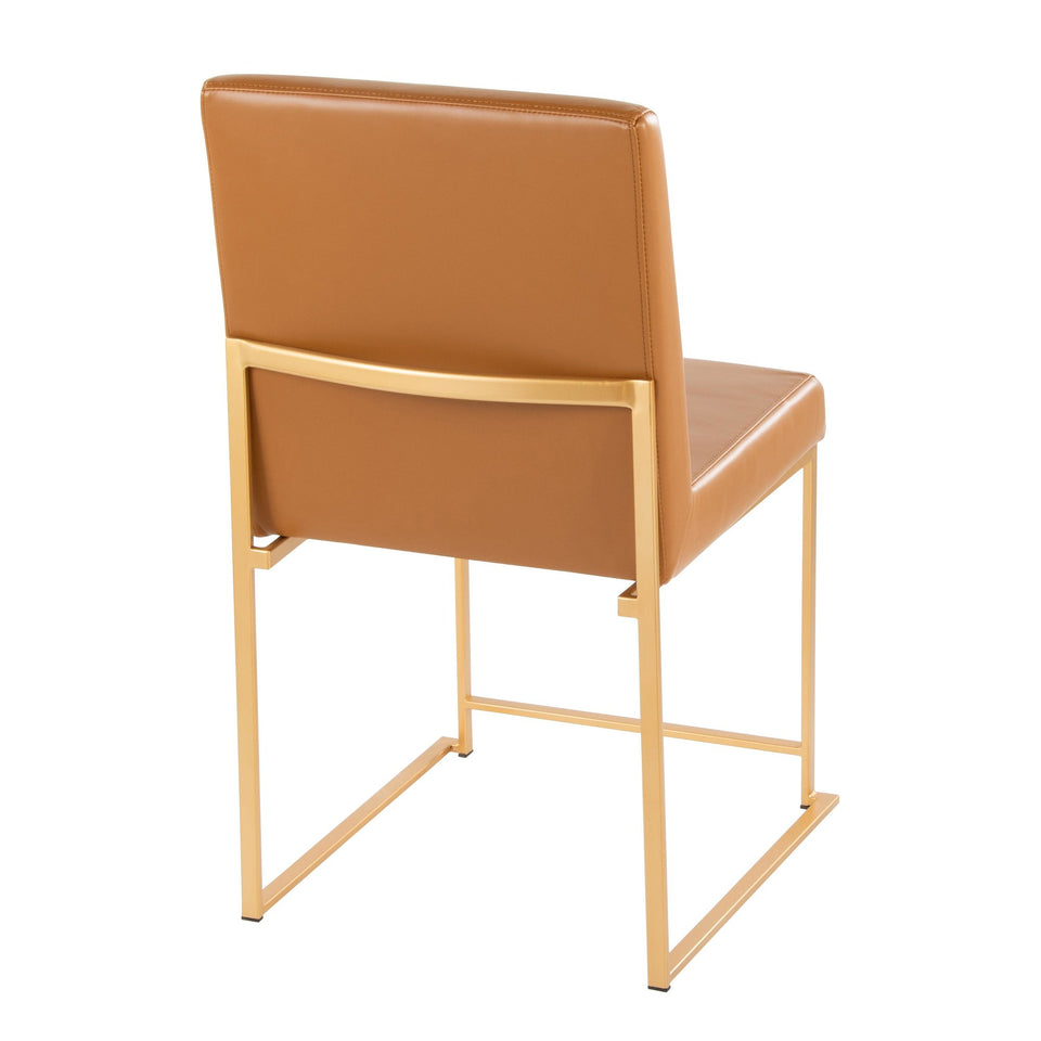 High Back Fuji Dining Chair - Set of 2