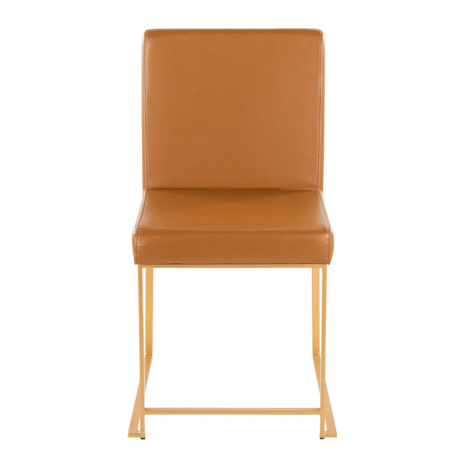 High Back Fuji Dining Chair - Set of 2