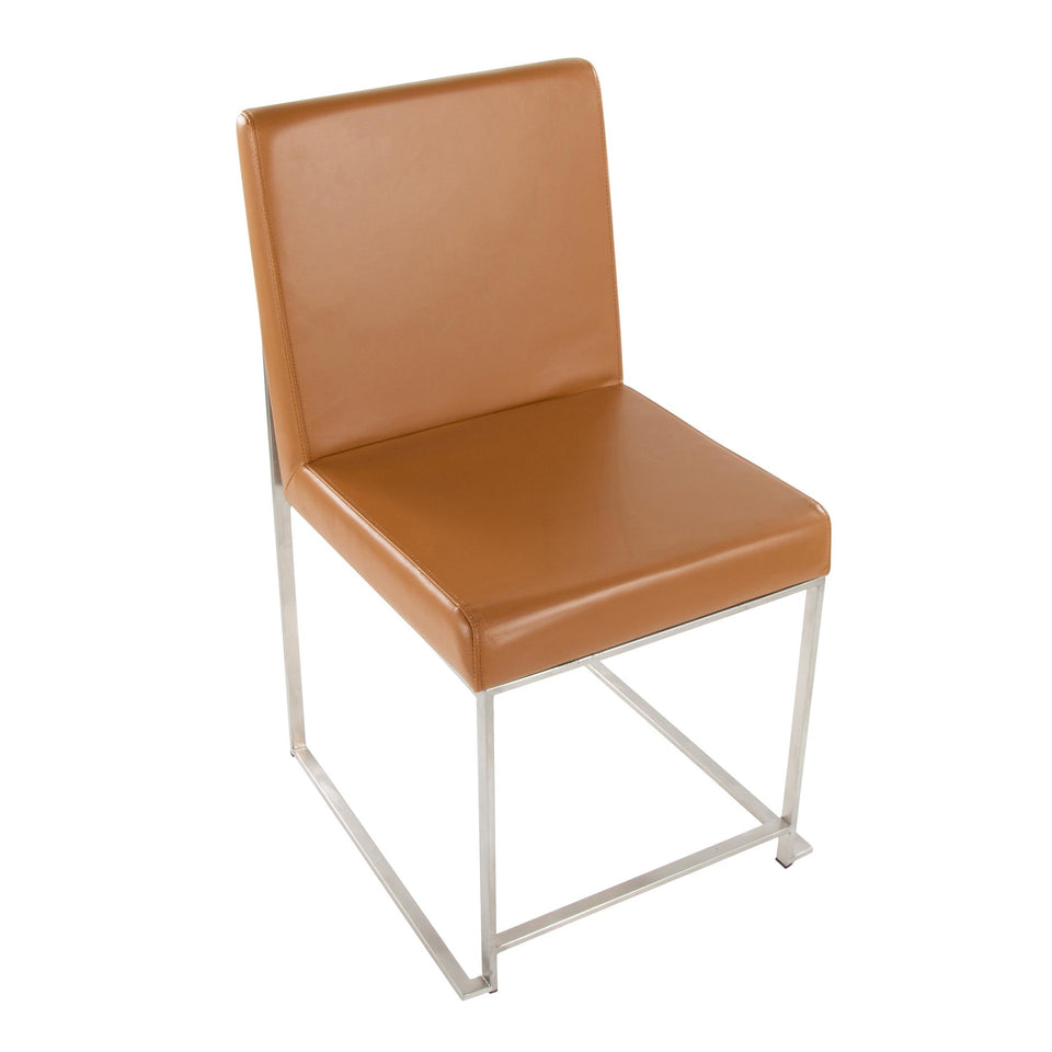 High Back Fuji Dining Chair - Set of 2
