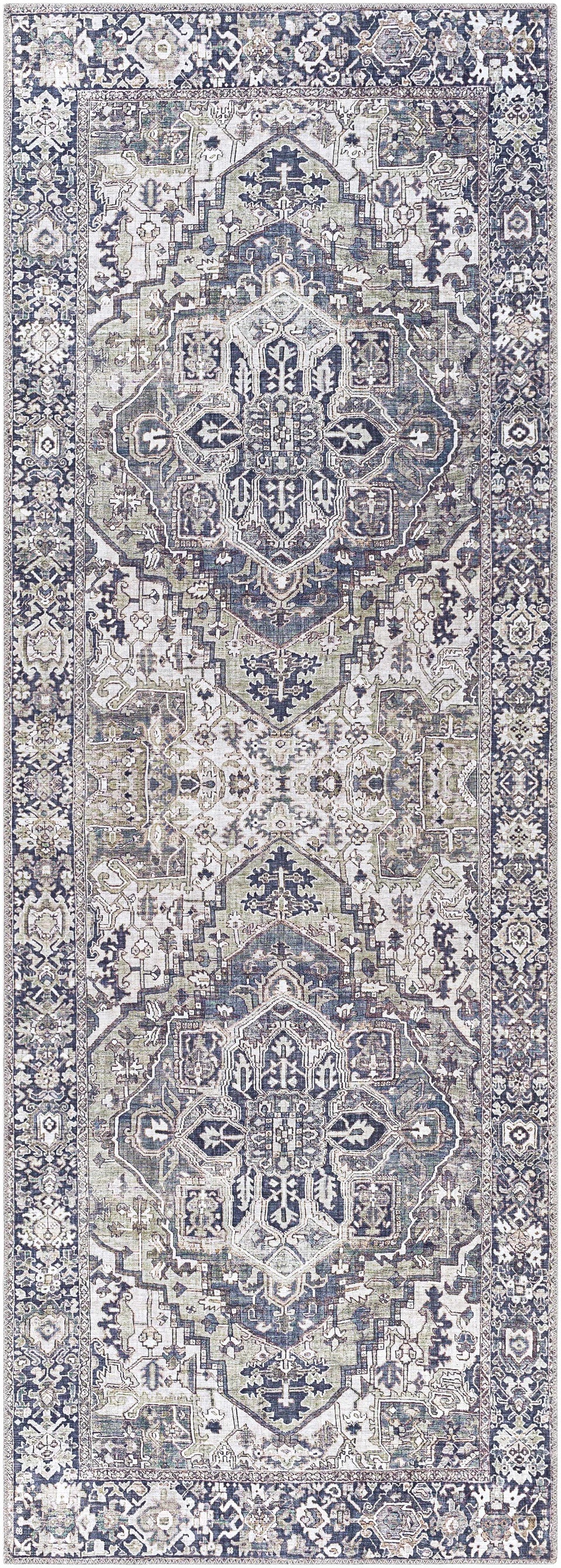 Neyland Iris Gray Area Rug 2359