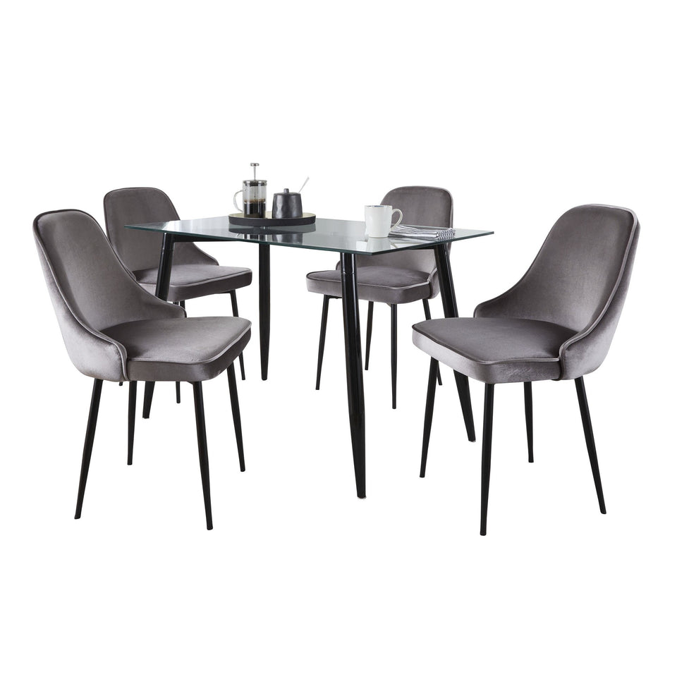 Clara-marcel Dining Set - 5 Piece