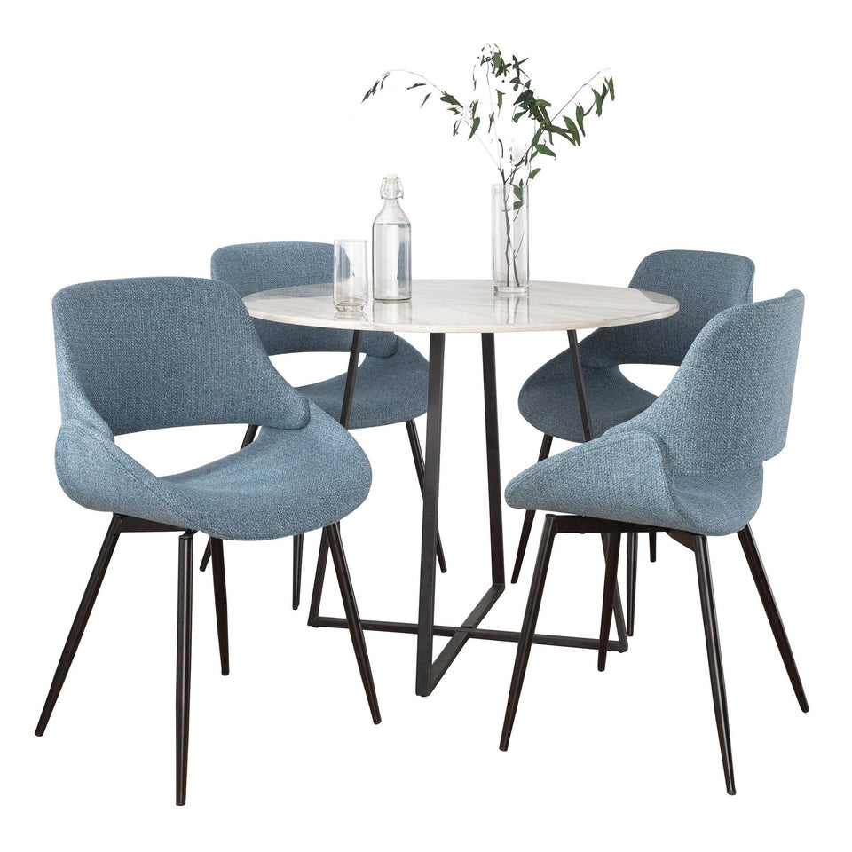 Cosmo-fabrico Dining Set - 5 Piece