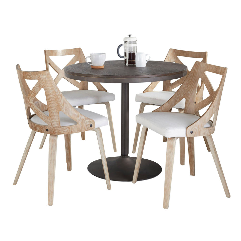 Dakota-charlotte Dining Set - 5 Piece