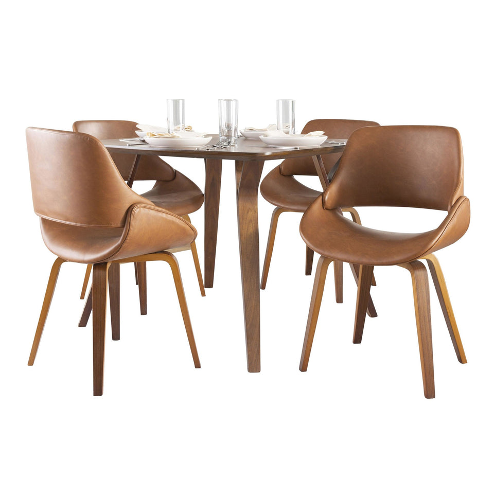 Folia-fabrico Square Dining Set - 5 Piece