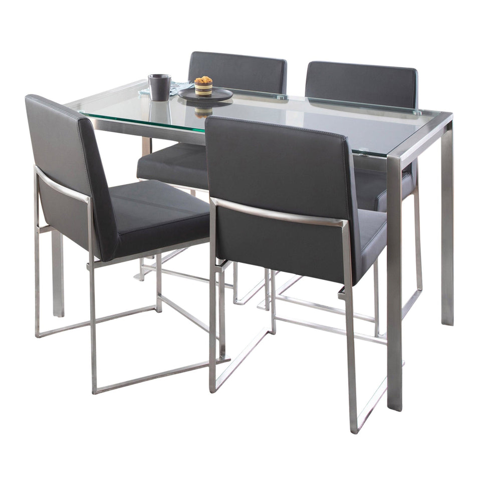 Fuji High Back Dining Set - 5 Piece
