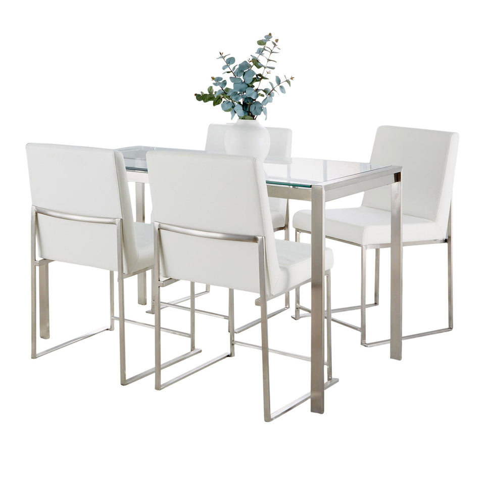 Fuji High Back Dining Set - 5 Piece