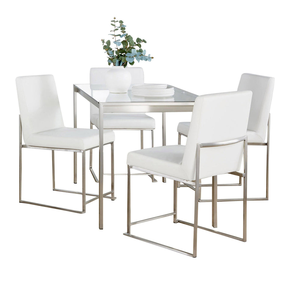 Fuji High Back Dining Set - 5 Piece