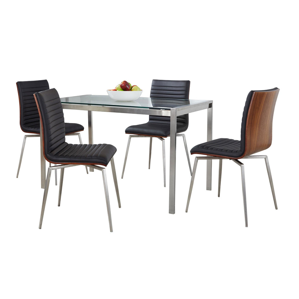 Fuji-mason Swivel Dining Set - 5 Piece