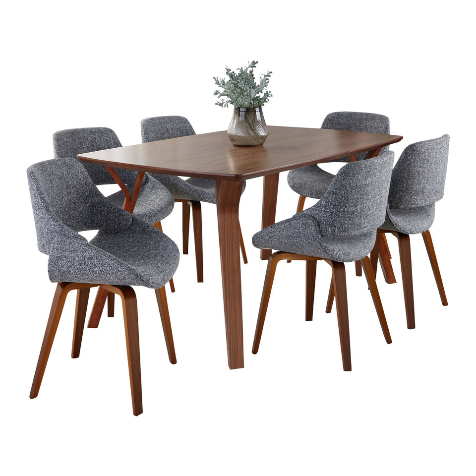 Folia Fabrico Dining Set - 7 Piece