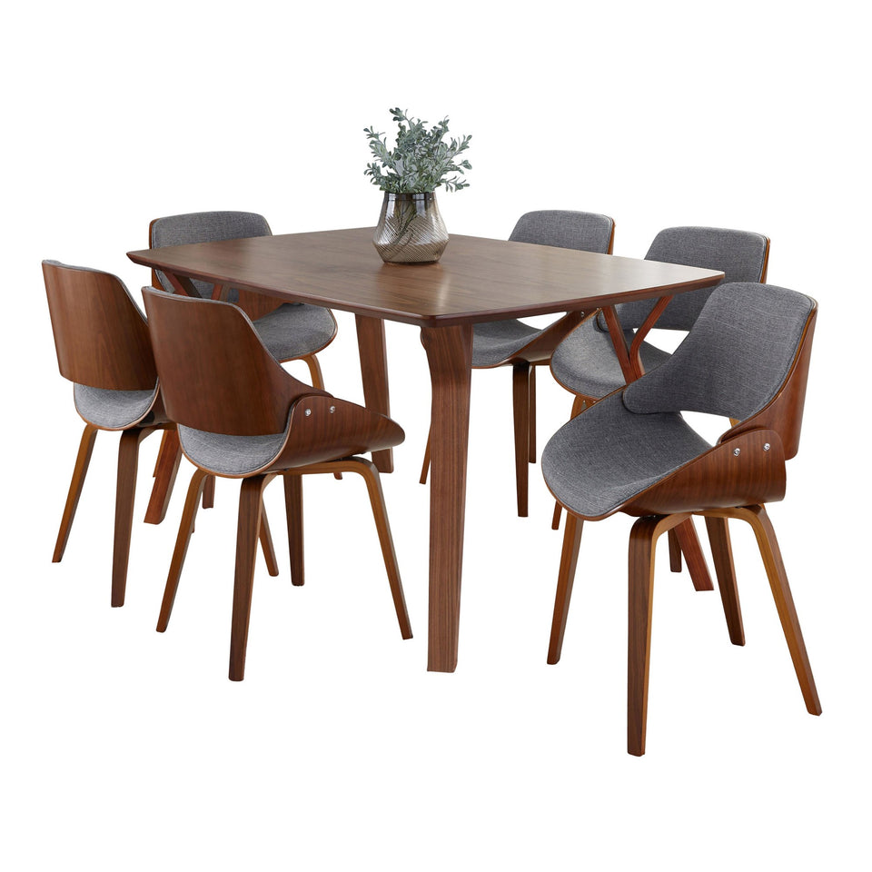 Folia Fabrizzi Dining Set - 7 Piece