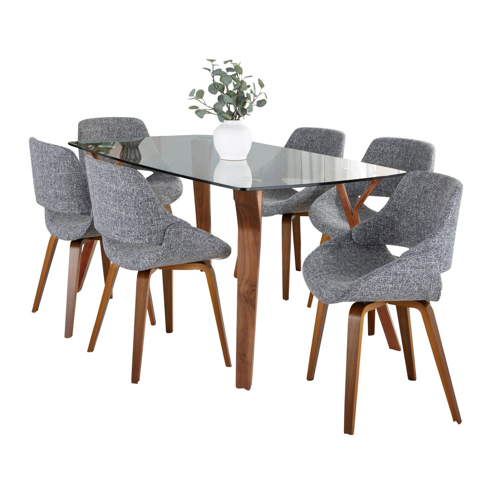 Folia Fabrico Dining Set - 7 Piece