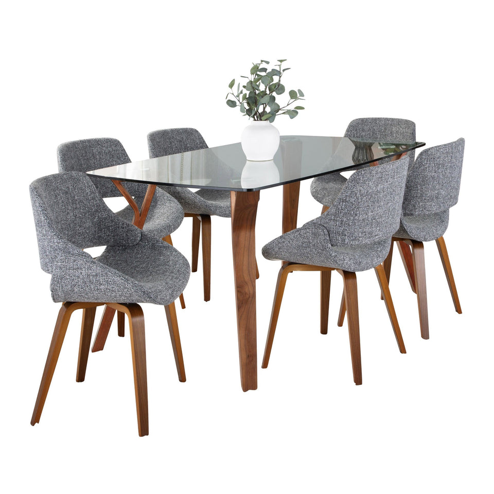 Folia Fabrico Dining Set - 7 Piece