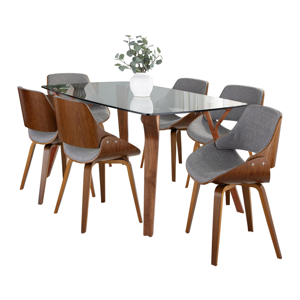 Folia Fabrizzi Dining Set - 7 Piece