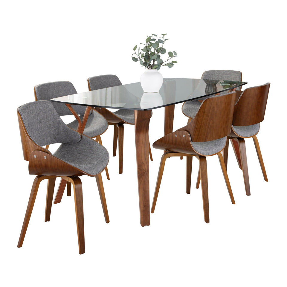 Folia Fabrizzi Dining Set - 7 Piece