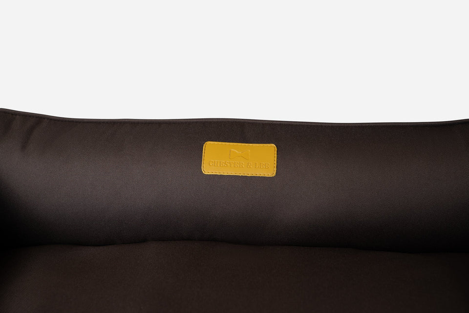 Chester & Lee | Waterproof Sleeper Dog Bed Brown