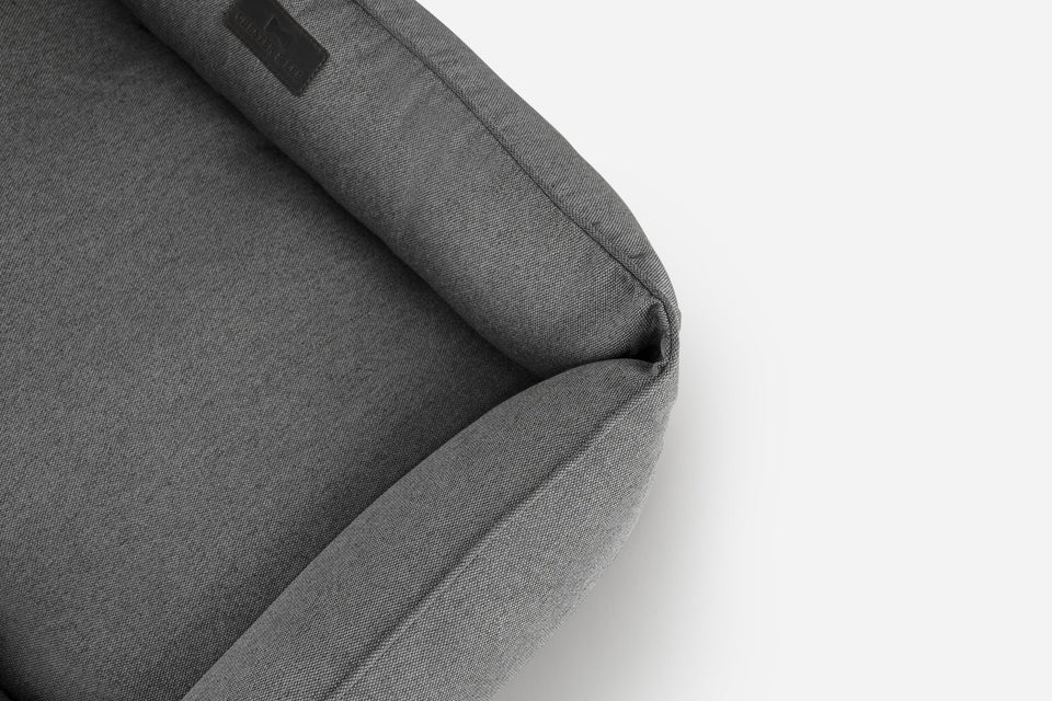 Chester & Lee | Cotton Sleeper Dog Bed Gray