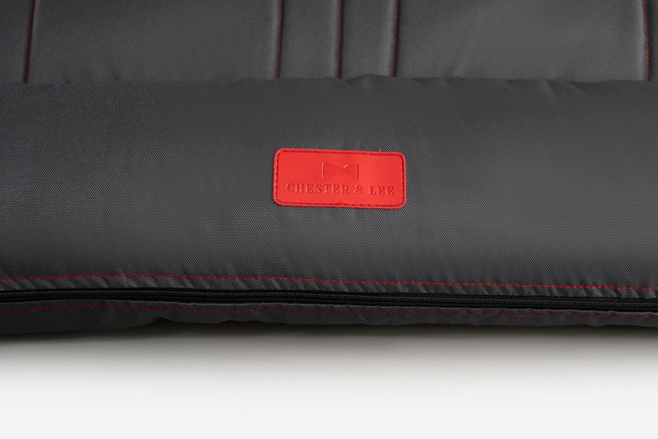 Chester & Lee | Waterproof Lounger Dog Bed Gray