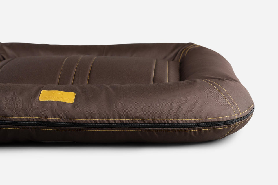 Chester & Lee | Waterproof Lounger Dog Bed Brown