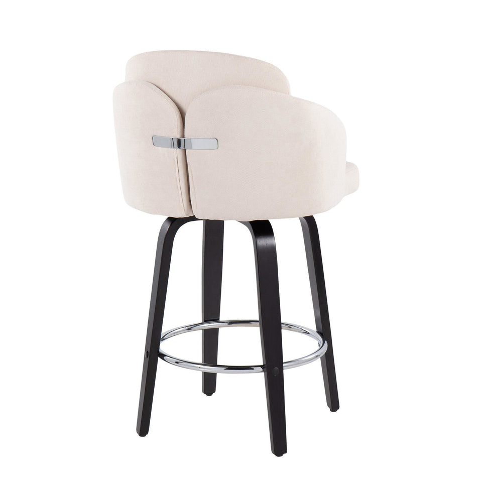 Dahlia 26" Fixed-Height Counter Stool - Set of 2