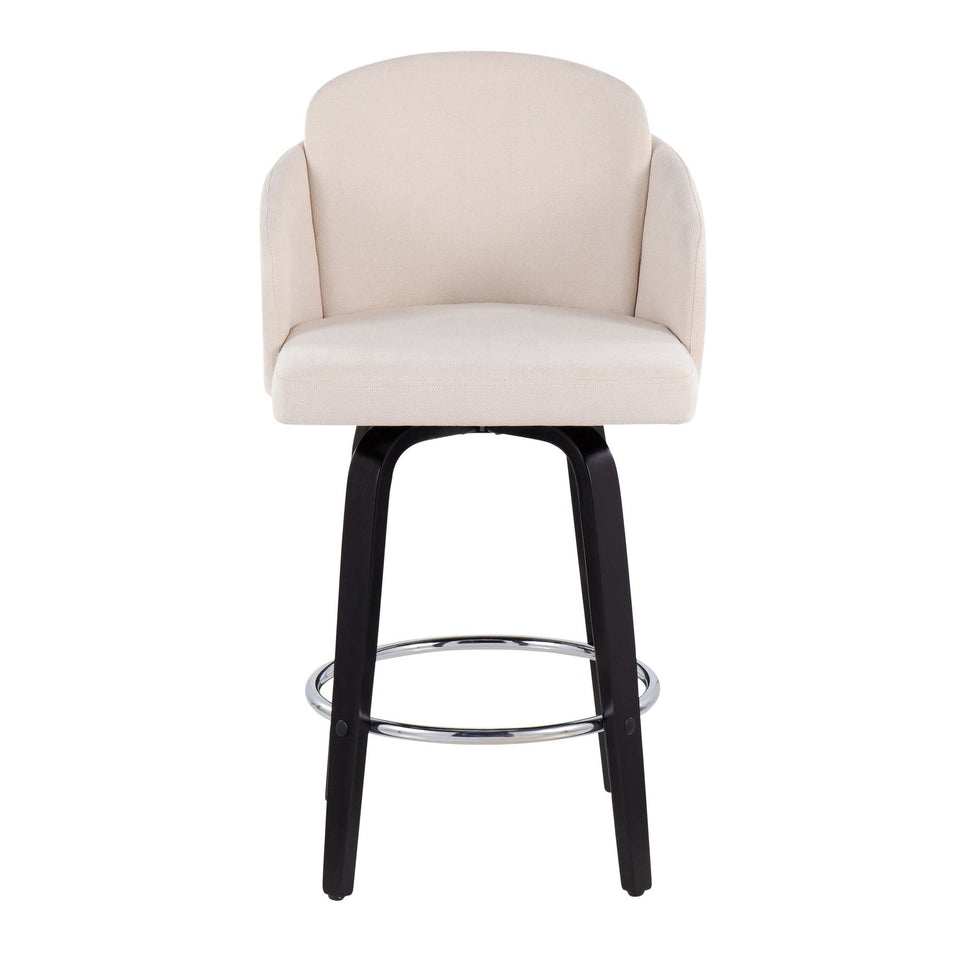 Dahlia 26" Fixed-Height Counter Stool - Set of 2
