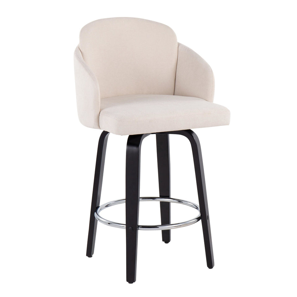 Dahlia 26" Fixed-Height Counter Stool - Set of 2